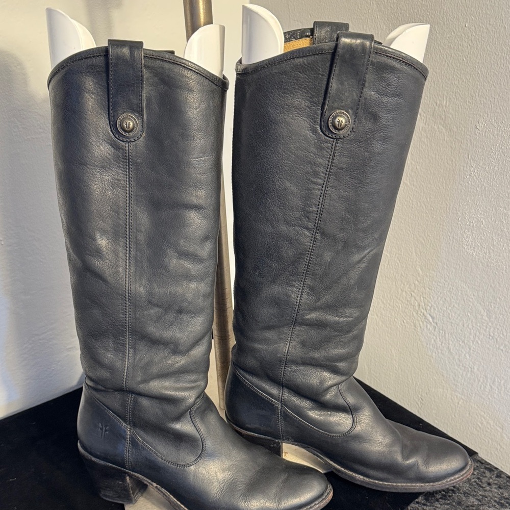 Frye Jackie Button Tall Boots Size 9 - Picture 2 of 11